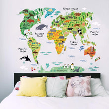 Load image into Gallery viewer, PVC Funny Map of the World