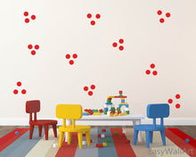 Load image into Gallery viewer, 24pcs Rainbow  confetti Polka Dots  Wall Stickers