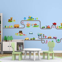 Load image into Gallery viewer, Highway Track Wall Stickers